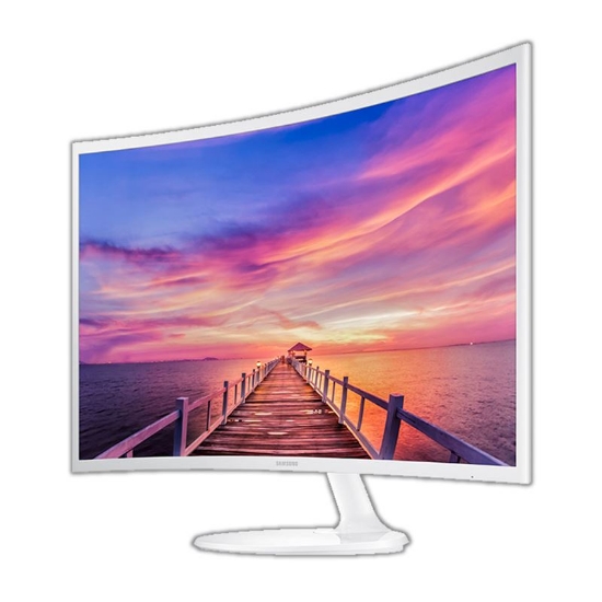 Imagem de MONITOR SAMSUNG FULL HD 31,5" CURVO C32F391 BRANCO