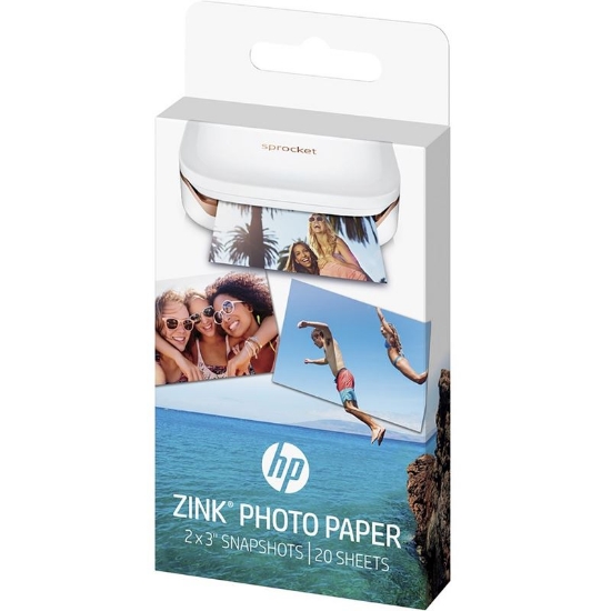 Imagem de HP PAPEL FOTOGRAFICO SPROCKET 20 FOLHAS