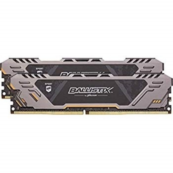Imagem de MEMORIA BALLISTIX SPORT DESKTOP 16GB KIT (8GBX2) DDR4 3200 MT /s (PC4-25600) CL16 SR x8 Unbuffered  DIMM 288pin