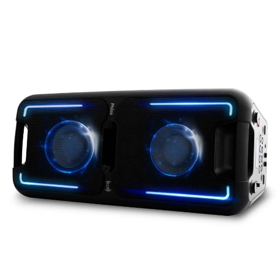 Imagem de PHILCO CAIXA ACUSTICA EFFECTS, BLUETOOTH, 250W, BIVOLT - 1 ANO DE GARANTIA                                                                                                                                                                      