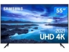 Imagem de SAMSUNG SMART TV UHD 4K AU7700 55" PROC. CRYSTAL 4K TELA SEM LIMITES VISUAL LIVRE DE CABOS ALEXA COMPATIVEL CONTROLE UNICO                                                                                                                      