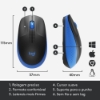 Imagem de MOUSE SEM FIO M190 AZUL LOGITECH