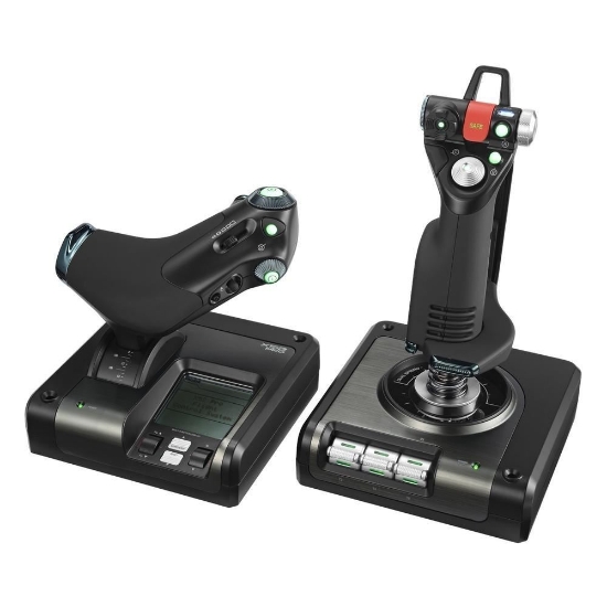Imagem de CONTROLADOR DE SIMULACAO G X52 H.O.T.A.S LOGITECH