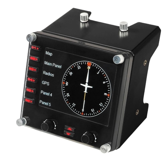Imagem de CONTROLE PROFISSIONAL PARA SIMULACAO EM PAINEL DE INSTRUMENTOS LCD G LOGITECH
