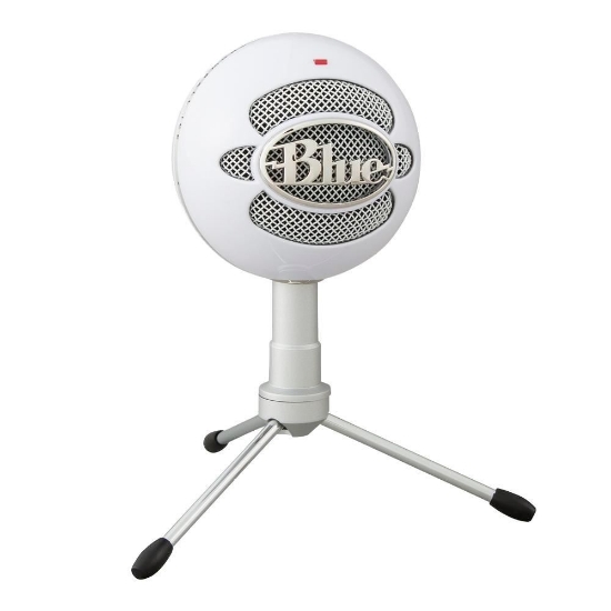Imagem de MICROFONE CONDENSADOR USB BLUE SNOWBALL ICE PRETO