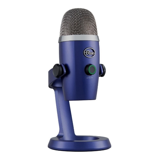 Imagem de MICROFONE CONDENSADOR USB BLUE SNOWBALL ICE PRETO