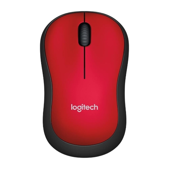 Imagem de MOUSE SEM FIO M185 VERMELHO LOGITECH
