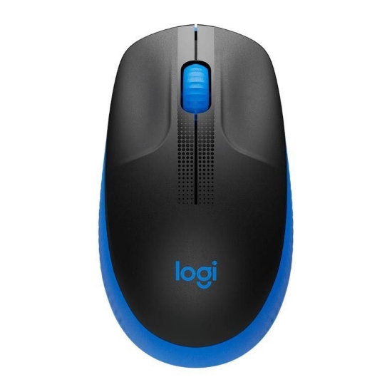 Imagem de MOUSE SEM FIO M190 AZUL LOGITECH