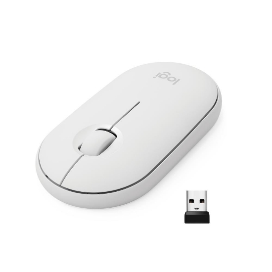 Imagem de MOUSE SEM FIO M350 BRANCO LOGITECH