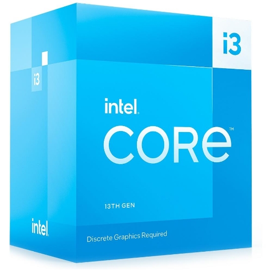 Imagem de PROCESSADOR INTEL CORE I3-13100F, 4-CORE, 8-THREADS, 3.4GHZ RAPTOR LAKE (4.5GHZ TURBO), CACHE 12MB, LGA1700, BX8071513100F