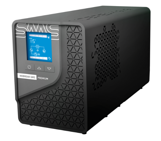 Imagem de 0029500 - NOBREAK SMS PREMIUM 700VA WIFI, SENOIDAL,  ENTRADA BIVOLT AUTOMATICO, SAIDA BIVOLT SELECIONAVEL, 6 TOMADAS, EXPANSAO D