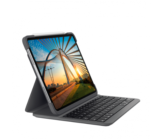 Imagem de CAPA COM TECLADO SLIM FOLIO PRO IPAD PRO 12.9 3ª E 4ª GER. LOGITECH