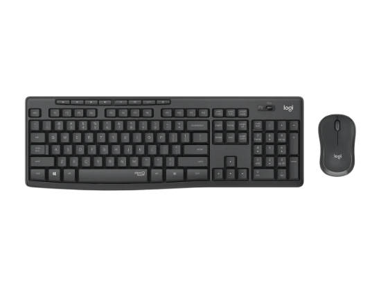 Imagem de KIT TECLADO E MOUSE SEM FIO MK295 LOGITECH