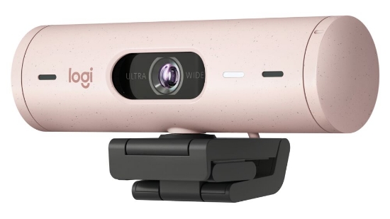 Imagem de WEBCAM FULL HD BRIO 500 ROSA LOGITECH